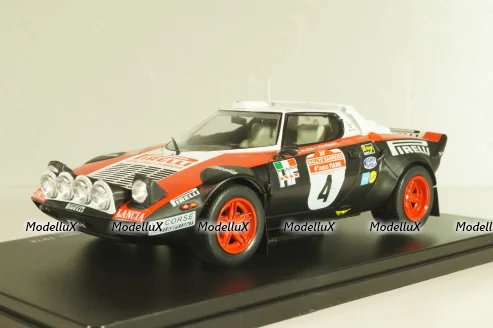 Lancia Stratos HF #4, Rally Sanremo 1978, Alen/Kivimaki, G113U025, WRC Collection, Hachette 1:24