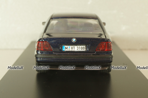 BMW 750i (E38) 1994, blue, Schabak 1:43