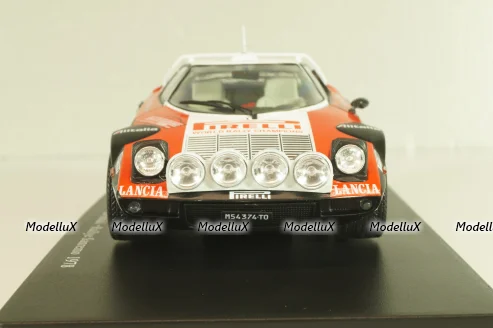 Lancia Stratos HF #4, Rally Sanremo 1978, Alen/Kivimaki, G113U025, WRC Collection, Hachette 1:24