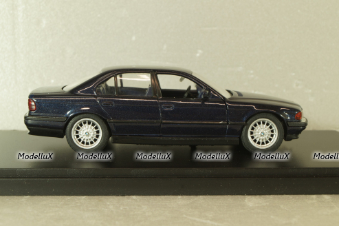 BMW 750i (E38) 1994, blue, Schabak 1:43