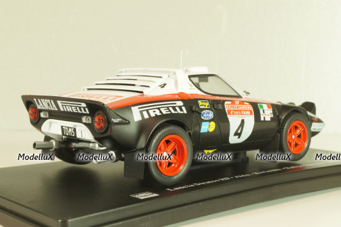 Lancia Stratos HF #4, Rally Sanremo 1978, Alen/Kivimaki, G113U025, WRC Collection, Hachette 1:24