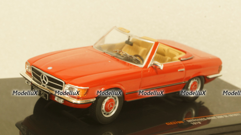 Mercedes 280 SL (R107) 1979 red, CLC379N, IXO 1:43