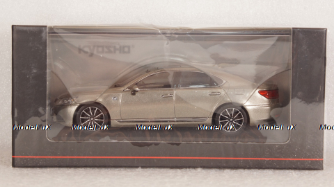 Lexus LS460 F Sport 2015 Sonic Titanium, 03659T, Kyosho 1:43