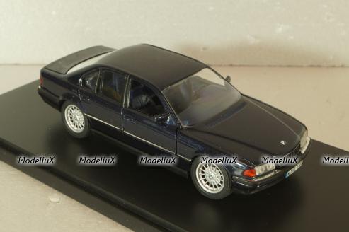 BMW 750i (E38) 1994, blue, Schabak 1:43