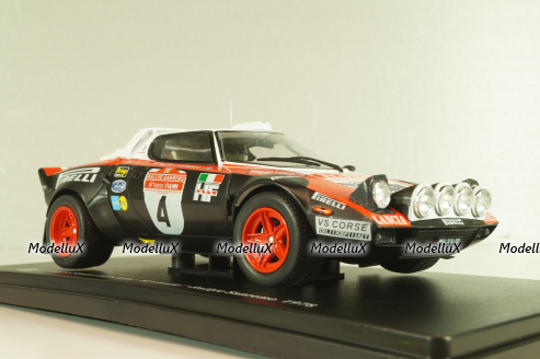 Lancia Stratos HF #4, Rally Sanremo 1978, Alen/Kivimaki, G113U025, WRC Collection, Hachette 1:24