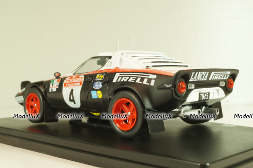 Lancia Stratos HF #4, Rally Sanremo 1978, Alen/Kivimaki, G113U025, WRC Collection, Hachette 1:24