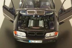 BMW 750i (E38) 1994, blue, Schabak 1:43