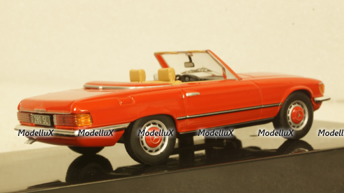 Mercedes 280 SL (R107) 1979 red, CLC379N, IXO 1:43
