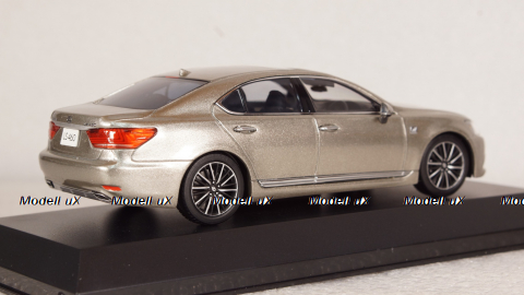 Lexus LS460 F Sport 2015 Sonic Titanium, 03659T, Kyosho 1:43