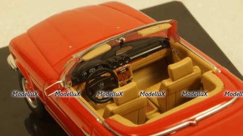 Mercedes 280 SL (R107) 1979 red, CLC379N, IXO 1:43