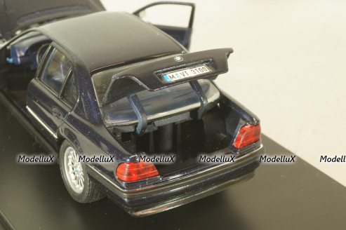 BMW 750i (E38) 1994, blue, Schabak 1:43