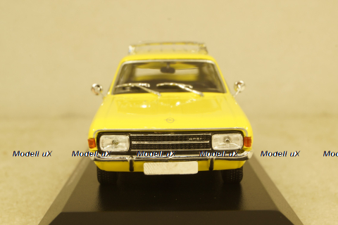 Opel Rekord C Caravan 1969, yellow, 940046110,  Maxichamps 1:43