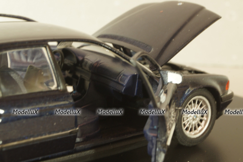BMW 750i (E38) 1994, blue, Schabak 1:43