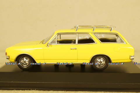 Opel Rekord C Caravan 1969, yellow, 940046110,  Maxichamps 1:43