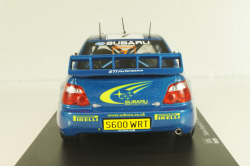 Subaru Impreza S9 WRC #7 Rally Wales GB 2003, Solberg/Mills, WRC Collection, Hachette 1:24