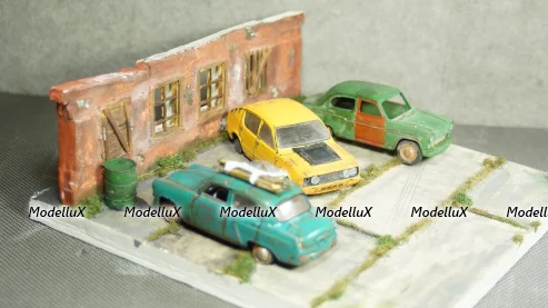 Каз-608 с передними брызговиками, Improved Models 1:43