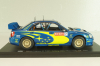 Subaru Impreza S9 WRC #7 Rally Wales GB 2003, Solberg/Mills, WRC Collection, Hachette 1:24