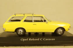 Opel Rekord C Caravan 1969, yellow, 940046110, Maxichamps 1:43