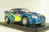 Subaru Impreza S9 WRC #7 Rally Wales GB 2003, Solberg/Mills, WRC Collection, Hachette 1:24
