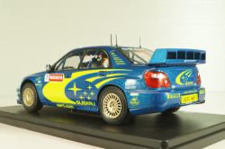 Subaru Impreza S9 WRC #7 Rally Wales GB 2003, Solberg/Mills, WRC Collection, Hachette 1:24
