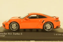 Porsche 911 (922) Turbo S 2020, Orange, 410069476, Minichamps 1:43