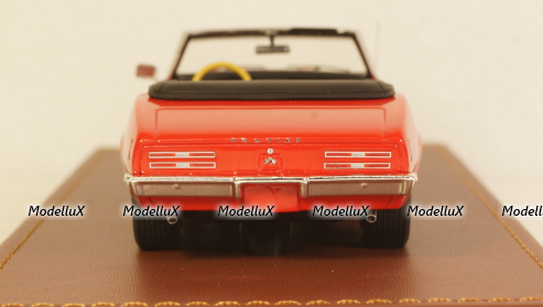 Pontiac Firebird 400 cabriolet open 1968, red, GLM Models 1:43