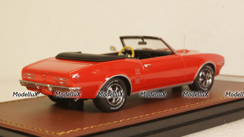 Pontiac Firebird 400 cabriolet open 1968, red, GLM Models 1:43