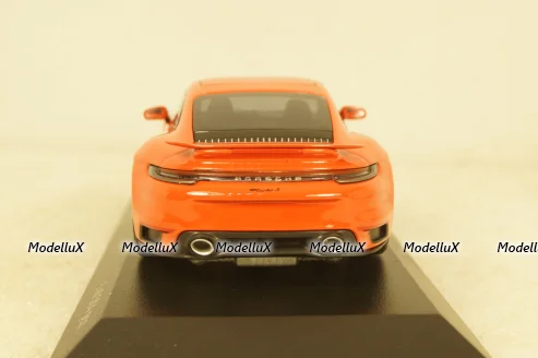 Porsche 911 (922) Turbo S 2020, Orange, 410069476, Minichamps 1:43