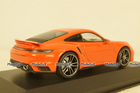 Porsche 911 (922) Turbo S 2020, Orange, 410069476, Minichamps 1:43