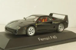 Ferrari F40 1992, black, 01000, Herpa 1:43