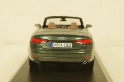 Audi A5 cabriolet, gotland green metallic, 2017, 5011705333, Iscale 1:43