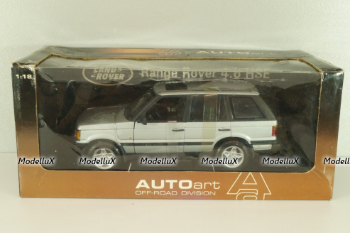 Range Rover 4.6 HSE (P38) 1994, silver, 087454, Auto Art 1:18 Уценка!
