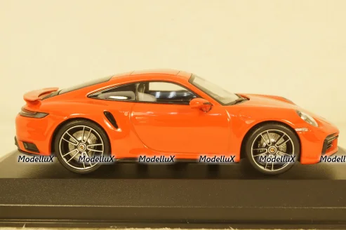 Porsche 911 (922) Turbo S 2020, Orange, 410069476, Minichamps 1:43