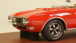 Pontiac Firebird 400 cabriolet open 1968, red, GLM Models 1:43