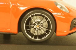 Porsche 911 (922) Turbo S 2020, Orange, 410069476, Minichamps 1:43