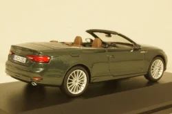 Audi A5 cabriolet, gotland green metallic, 2017, 5011705333, Iscale 1:43