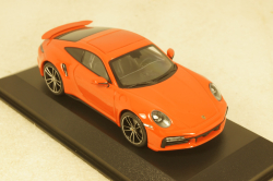 Porsche 911 (922) Turbo S 2020, Orange, 410069476, Minichamps 1:43