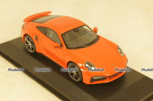 Porsche 911 (922) Turbo S 2020, Orange, 410069476, Minichamps 1:43