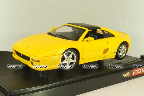 Ferrari F355 GTS 1994, yellow, 239212, Hot Wheels 1:18