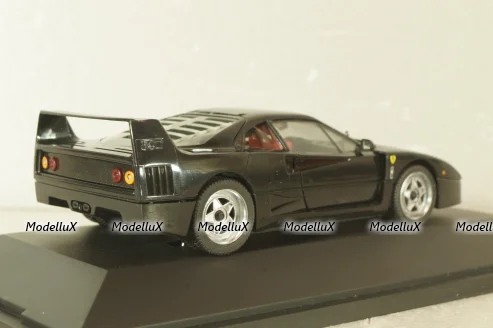 Ferrari F40 1992, black, 01000, Herpa 1:43