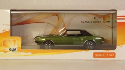 Pontiac Firebird 400 cabriolet closed 1968, green, GLM191004, GLM Models 1:43