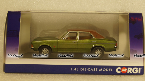 Ford Cortina MkIII GXL 1973 green, Vanguards 1:43