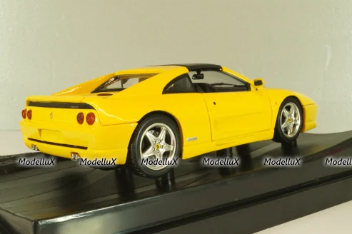 Ferrari F355 GTS 1994, yellow, 239212, Hot Wheels 1:18