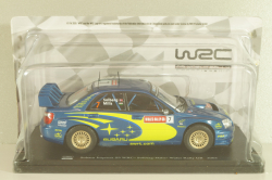 Subaru Impreza S9 WRC #7 Rally Wales GB 2003, Solberg/Mills, WRC Collection, Hachette 1:24