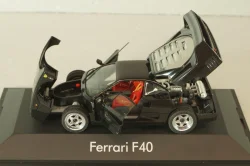 Ferrari F40 1992, black, 01000, Herpa 1:43