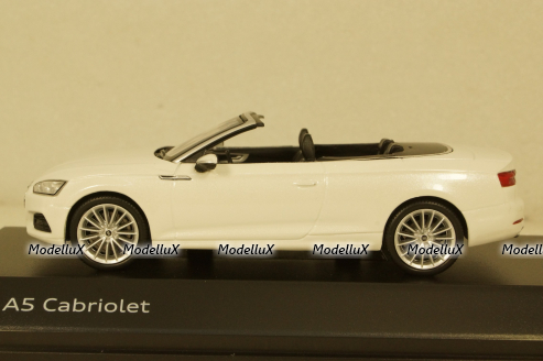 Audi A5 cabriolet, tofana white, 2017, 5011705332, ISсale 1:43