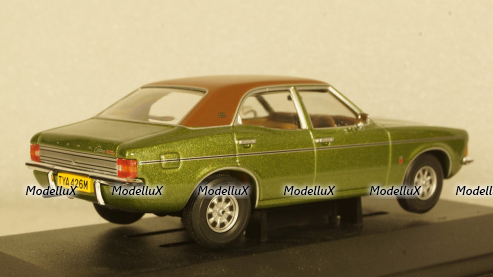 Ford Cortina MkIII GXL 1973 green, Vanguards 1:43