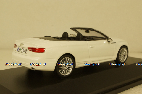 Audi A5 cabriolet, tofana white, 2017, 5011705332, ISсale 1:43