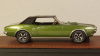 Pontiac Firebird 400 cabriolet closed 1968, green, GLM191004, GLM Models 1:43