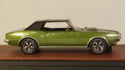 Pontiac Firebird 400 cabriolet closed 1968, green, GLM191004, GLM Models 1:43